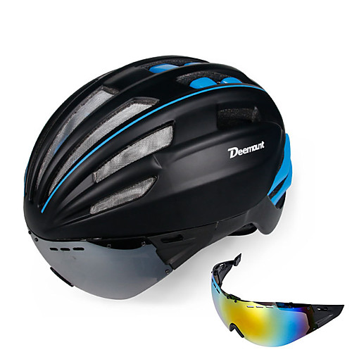 

Взрослые Мотоциклетный шлем BMX Шлем 24 Вентиляционные клапаны PC (поликарбонат) прибыль на акцию Виды спорта Велосипедный спорт / Велоспорт - Черный / красный Черный / зеленый Синий и черный