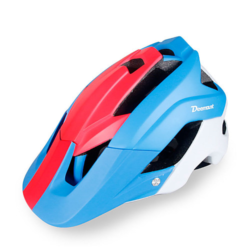 

Взрослые Мотоциклетный шлем BMX Шлем 13 Вентиляционные клапаны PC (поликарбонат) прибыль на акцию Виды спорта Велосипедный спорт / Велоспорт - Голубой Желтый Черный / желтый Красный синий