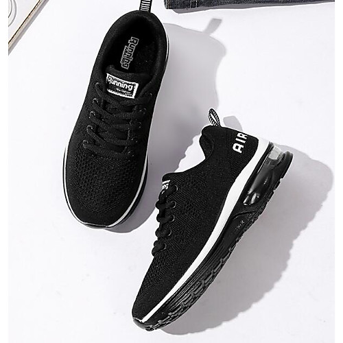 

Жен. Tissage Volant Весна & осень Спортивная обувь Беговая обувь На плоской подошве Черный / Темно-синий / Черно-белый