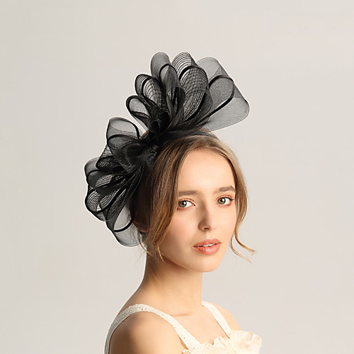 

Лен / Сеть Fascinators с Планка 1шт Свадьба / Особые случаи Заставка