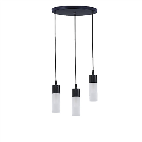 

QINGMING 3-Light Мини Люстры и лампы Потолочный светильник Окрашенные отделки Металл Мини 110-120Вольт / 220-240Вольт Теплый белый / Холодный белый