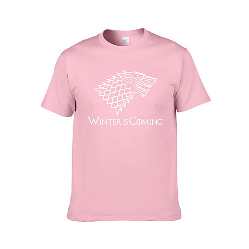 Муж. С принтом Футболка Геометрический принт Серый L