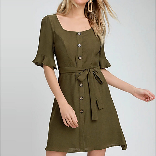 

женское платье выше колена тонкое шифоновое шифоновое вино армейское зеленое черное s m l xl