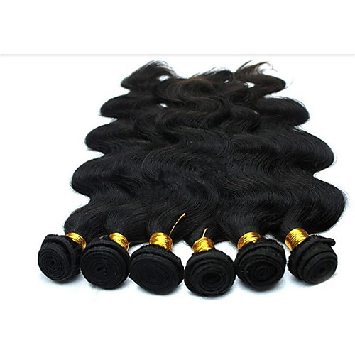 

6 Связок Бразильские волосы Естественные кудри 100% Remy Hair Weave Bundles Человека ткет Волосы Пучок волос One Pack Solution 8-28 дюймовый Естественный цвет Ткет человеческих волос