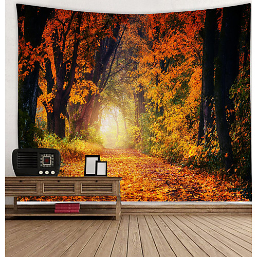 

Garden Theme / Floral Theme Wall Decor 100% Polyester Modern Wall Art, Wall Tapestries Decoration