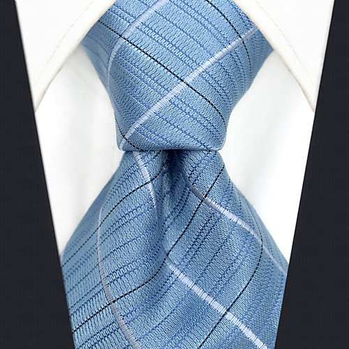 

Men's Party / Work / Basic Necktie - Striped / Jacquard