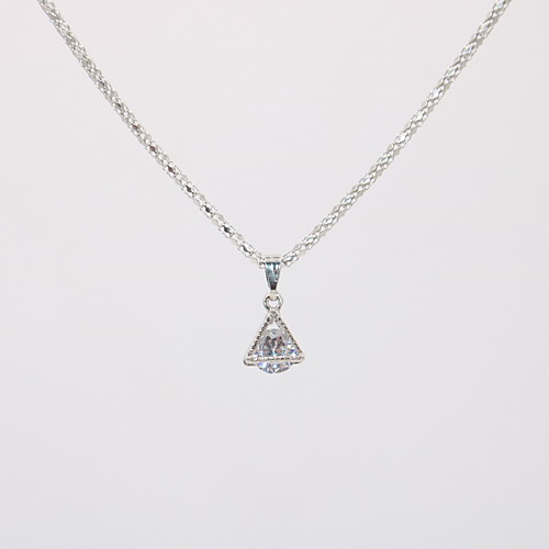 

Women's Pendant Necklace Necklace Charm Necklace Geometrical Mini Dainty Unique Design Trendy Fashion Silver Plated Gold Plated Chrome Gold Silver 42 cm Necklace Jewelry 1pc For Wedding Gift Carnival
