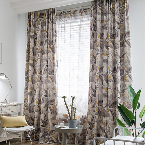 

Современный Солнцезащитные 1 панель Занавес Гостиная Curtains