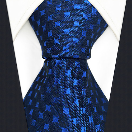 

Men's Party / Work / Basic Necktie - Polka Dot / Jacquard