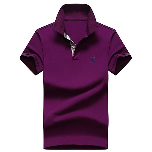 

Муж. Polo Однотонный Лиловый XXL
