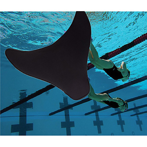 фото Ласты русалка плавание дайвинг эластотермопласт pp - для взрослые дети черный Lightinthebox