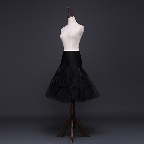 фото Балет classic lolita 1950-е года многослойность платья нижняя юбка кринолин жен. девочки тюль костюм черный / красный винтаж косплей для вечеринок выступление принцесса lightinthebox