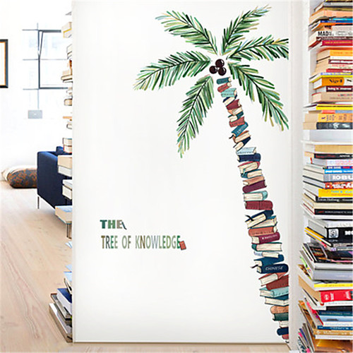 

тропическое растение кокосовое дерево стикер стены гостиная спальня обои самоклеящиеся диван фон орнамент плакат наклейки