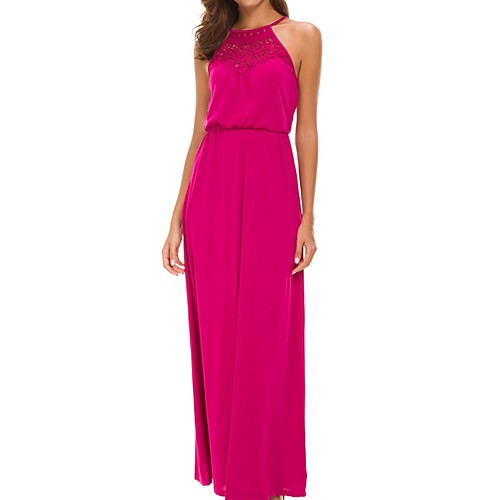 

Жен. С летящей юбкой Платье Хальтер Выше колена