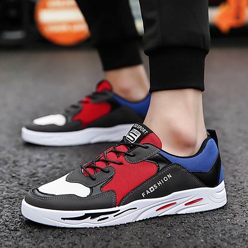 

Муж. Комфортная обувь Полиуретан Весна лето Спортивная обувь Беговая обувь Черный / Серый / Желтый