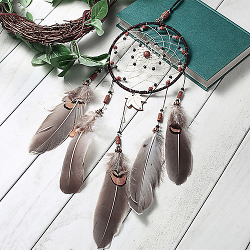 

Handmade Dream Catchers Feather Bohemia Style Wall Decorations