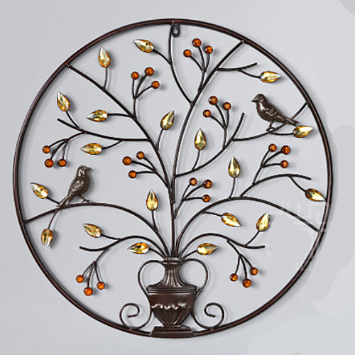 

Новинки Декор стены Металл Однотонный Предметы искусства, Настенные полки и Ledges Украшение