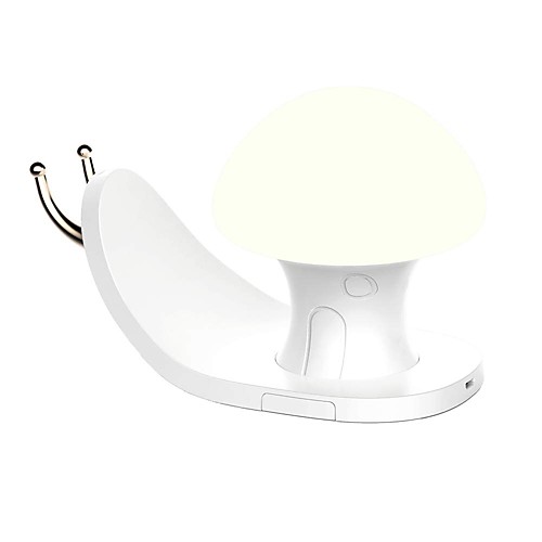 

BRELONG 1шт LED Night Light Тёплый белый / RGB белый USB Стресс и тревога помощи / Простота транспортировки / прикроватный 5 V
