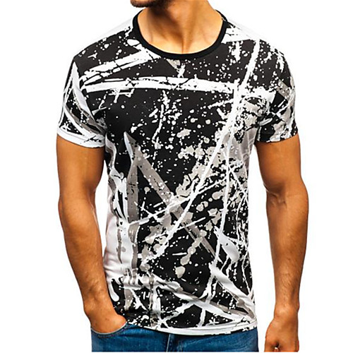 

Men's Daily Sports T-shirt - Solid Colored Army Green