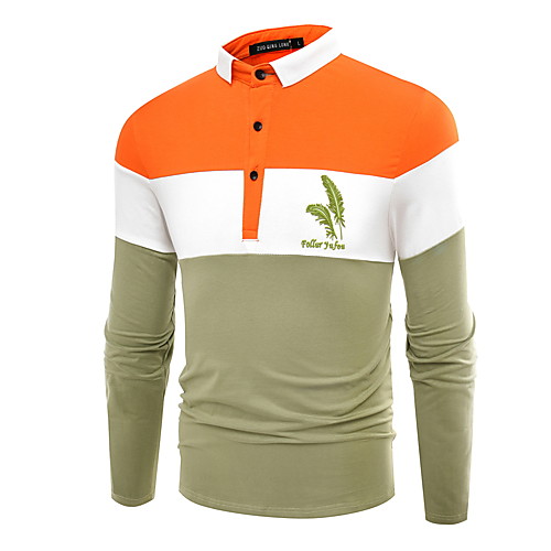 

Муж. Polo Контрастных цветов Зеленый XL