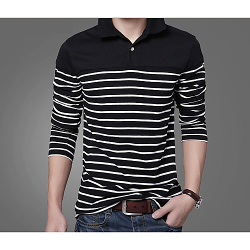 

Муж. Polo Полоски Синий XL