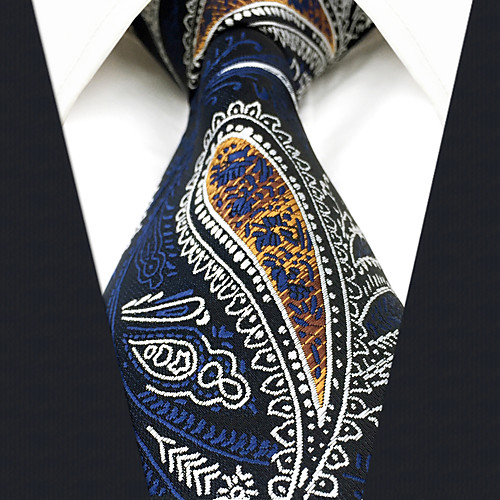 

Men's Party / Work / Basic Necktie - Paisley / Jacquard