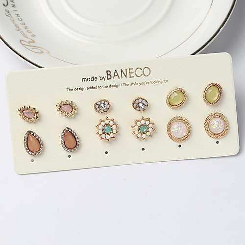 

Жен. Серьги Серьги Бижутерия Цвет радуги Назначение Повседневные 1 пара