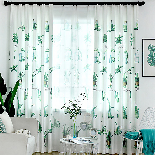 

Современный Конфиденциальность 1 панель Занавес Гостиная Curtains