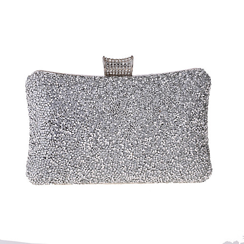 

Women's Sequin / Chain Polyester Evening Bag Solid Color Gold / Silver