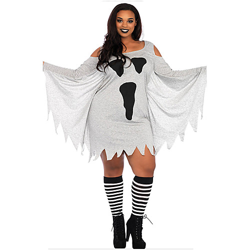 

Bats Косплэй Kостюмы Взрослые Мужской Косплей Хэллоуин Хэллоуин Карнавал Маскарад Фестиваль / праздник Полиэстер Серый Мужской Карнавальные костюмы С узором