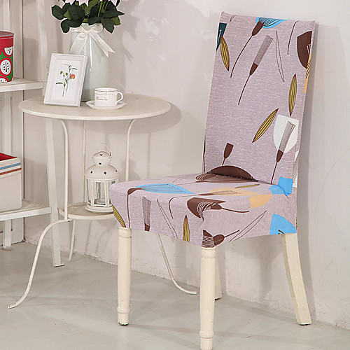 

Dandelion Print Very Soft Chair Cover Stretch Removable Washable Dining Room Chair Protector Slipcovers Home Decor Dining Room Seat Cover