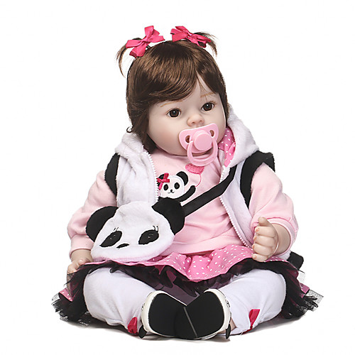 фото Npkcollection npk doll куклы реборн кукла для девочек девочки 20 дюймовый как живой подарок искусственная имплантация коричневые глаза детские девочки игрушки подарок lightinthebox