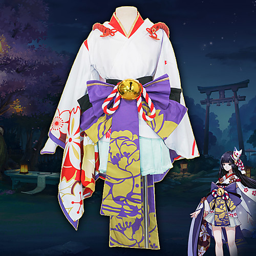 

Вдохновлен Onmyoji Косплей Аниме Косплэй костюмы Косплей Костюмы Аниме Длинный рукав Костюм Назначение Универсальные