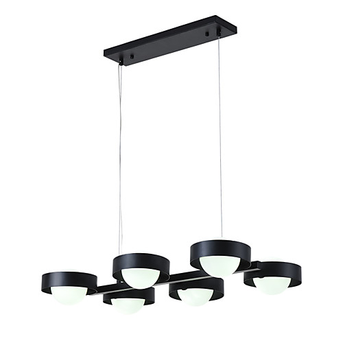 

ZHISHU 6-Light Шары / геометрический Люстры и лампы Потолочный светильник Электропокрытие Металл Стекло 110-120Вольт / 220-240Вольт Теплый белый / Белый