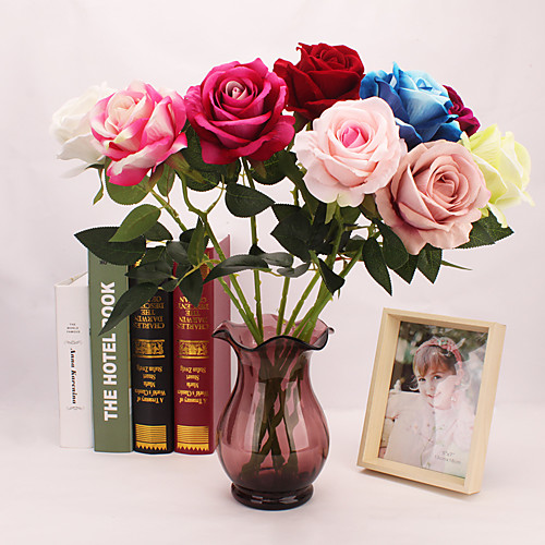 

Искусственные Цветы 1 Филиал Односпальный комплект (Ш 150 x Д 200 см) Простой стиль Modern Розы Букеты на стол