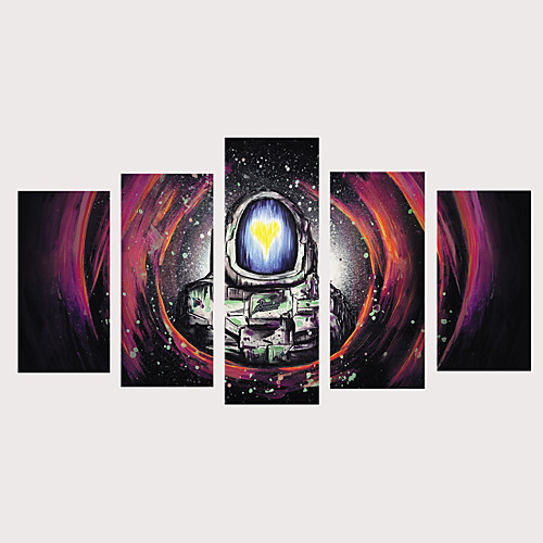

С картинкой Роликовые холсты Отпечатки на холсте - фантазия Звезды и планеты Винтаж Modern 5 панелей
