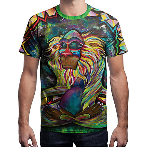 

Муж. С принтом Футболка Геометрический принт