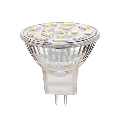 

1шт 3 W 240 lm MR11 Точечное LED освещение 15 Светодиодные бусины SMD 5730 Диммируемая Декоративная Тёплый белый Холодный белый 12-24 V