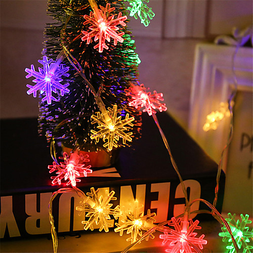 

1 компл. Светодиодный фонарь снежинка свет шнура 10 м 100 свет моделирования огни рождественские огни строки декоративные огни строки ночные огни
