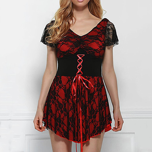 

Жен. Классический Элегантный стиль Оболочка Платье - Однотонный Выше колена