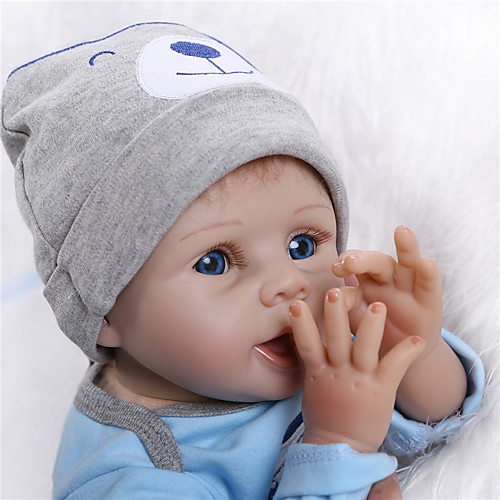 фото Npkcollection npk doll куклы реборн reborn toddler doll 24 дюймовый силикон винил - как живой милый стиль подарок безопасно для детей non toxic ручные прикладные ресницы детские / ce Lightinthebox