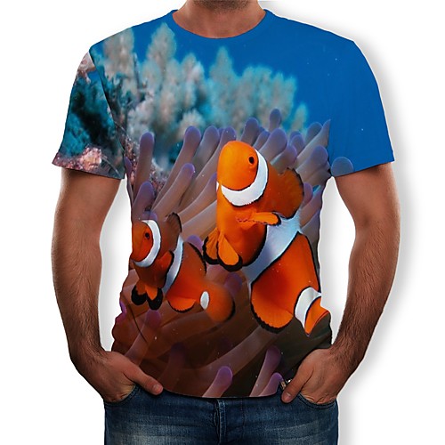 

Косплей Косплей Как у футболки Терилен 3D Назначение Муж.