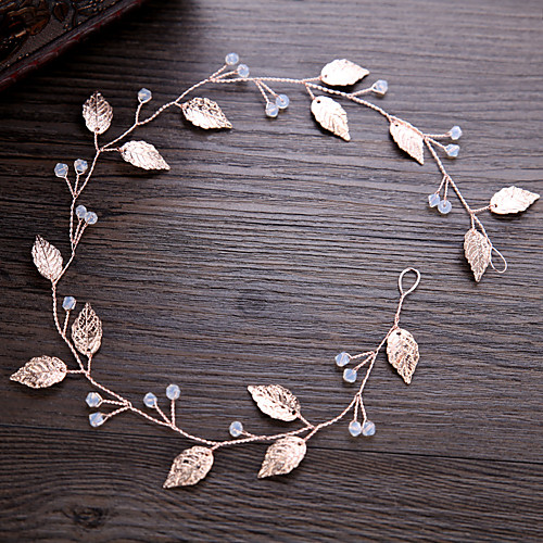 

Women's Headbands For Wedding Wedding Party Wedding Geometrical Alloy Silver Gold Rose 1