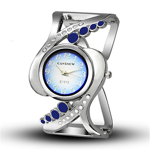 

Жен. Часы-браслет На каждый день Мода Серебристый металл сплав Китайский Кварцевый Черный Красный Розовый Творчество Повседневные часы Аналоговый