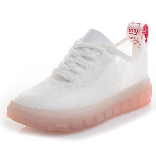 

Жен. Свиная кожа Лето Кеды На плоской подошве Желтый / Пурпурный / Красный