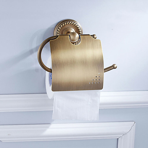 

Держатель для туалетной бумаги Новый дизайн Античный Латунь 6шт - Гостиничная ванна На стену