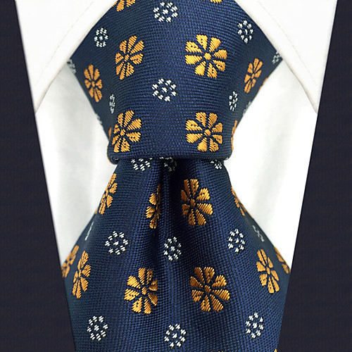 

Men's Party / Work / Basic Necktie - Floral / Jacquard