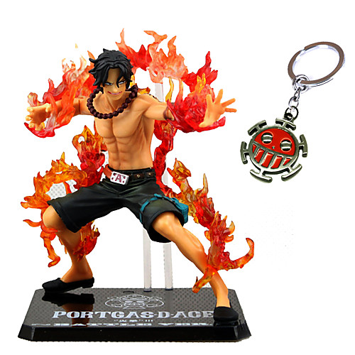 

Аниме Фигурки Вдохновлен One Piece Ace ПВХ 13 cm См Модель игрушки игрушки куклы