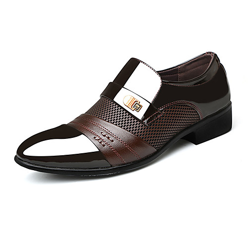 

Men's Formal Shoes PU Spring & Summer / Fall & Winter Loafers & Slip-Ons Black / Brown / Party & Evening / Party & Evening