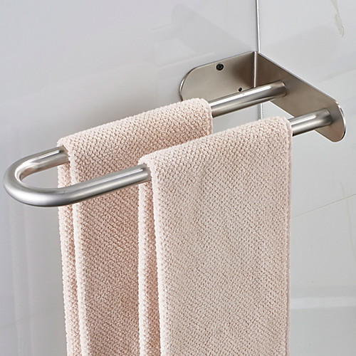 

Держатель для полотенец Новый дизайн / Cool Современный Нержавеющая сталь 1шт - Ванная комната полотенце На стену